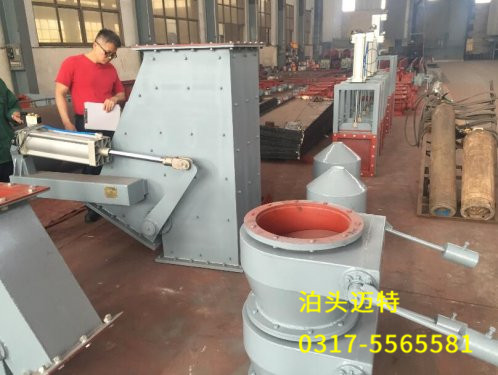  電動(dòng)、手動(dòng)、電液動(dòng)、氣動(dòng)三、四通分料閥